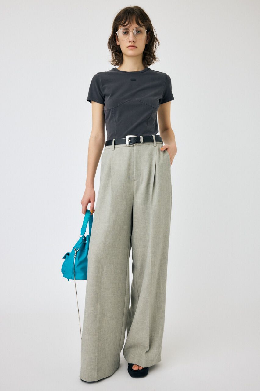 MOUSSY「PIGMENT SWITCHING LOGO Tシャツ」|Tシャツ・カットソー|