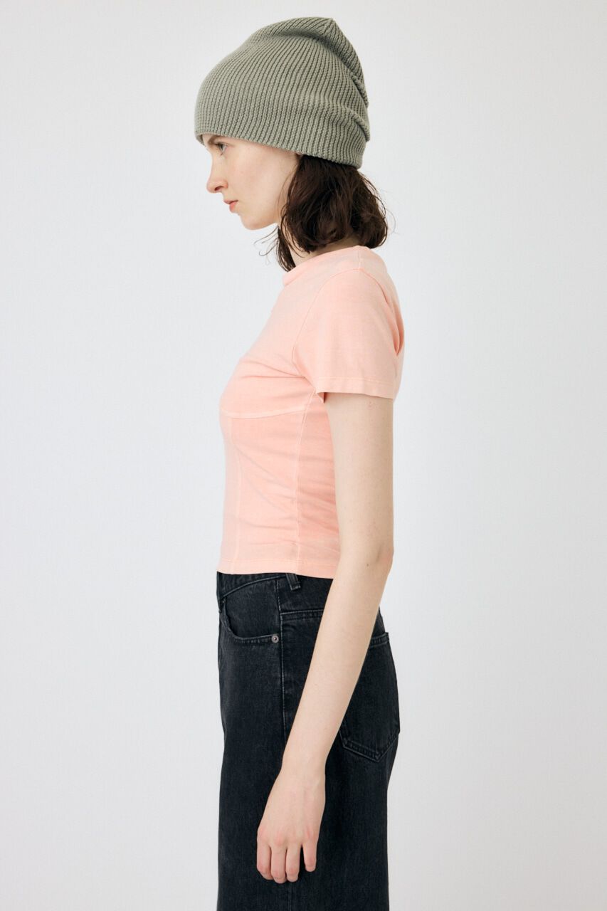 MOUSSY「PIGMENT SWITCHING LOGO Tシャツ」|Tシャツ・カットソー|