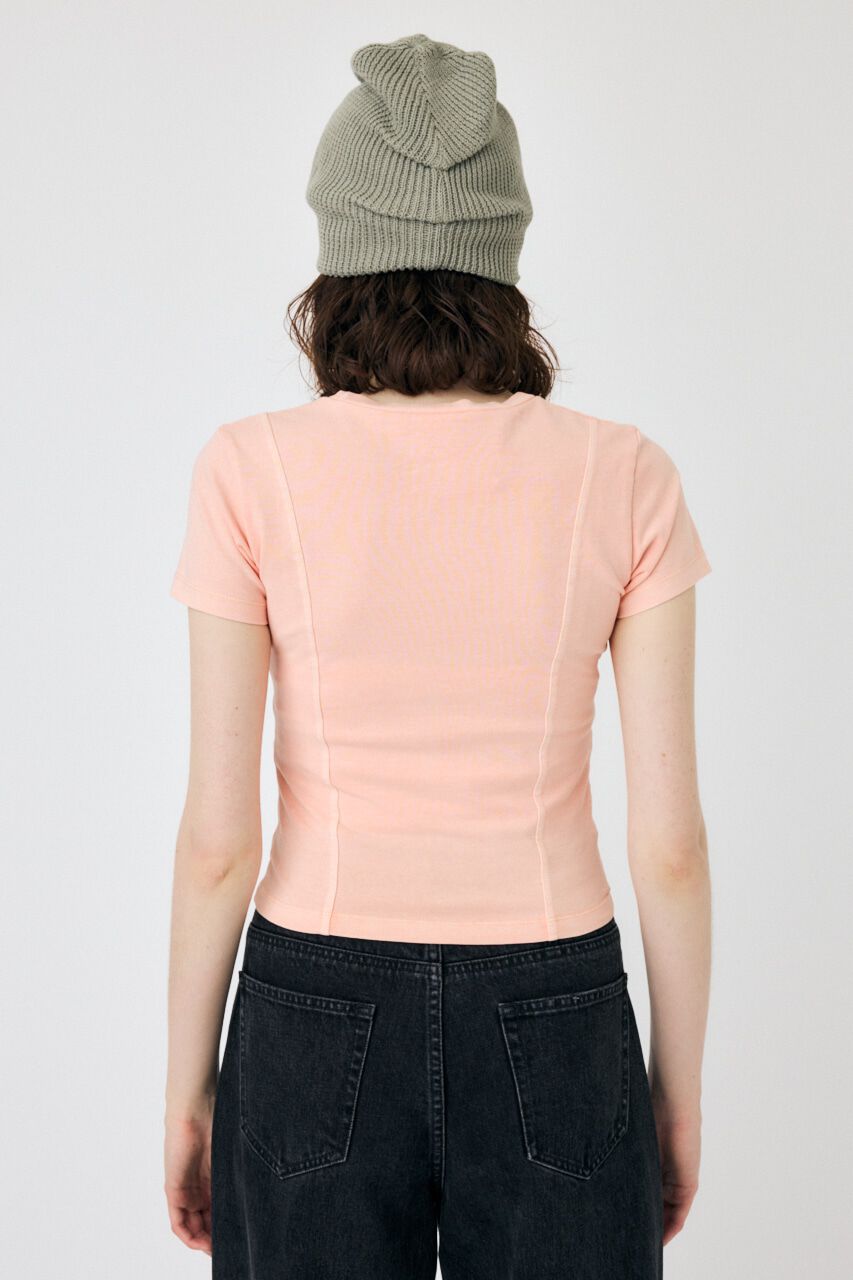 MOUSSY「PIGMENT SWITCHING LOGO Tシャツ」|Tシャツ・カットソー|