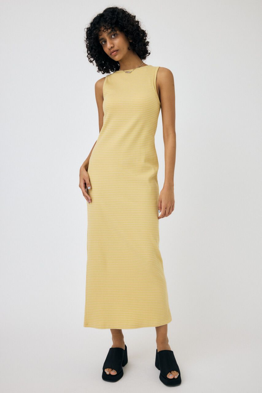 MOUSSY「CUP IN BORDER ドレス」|ワンピース|