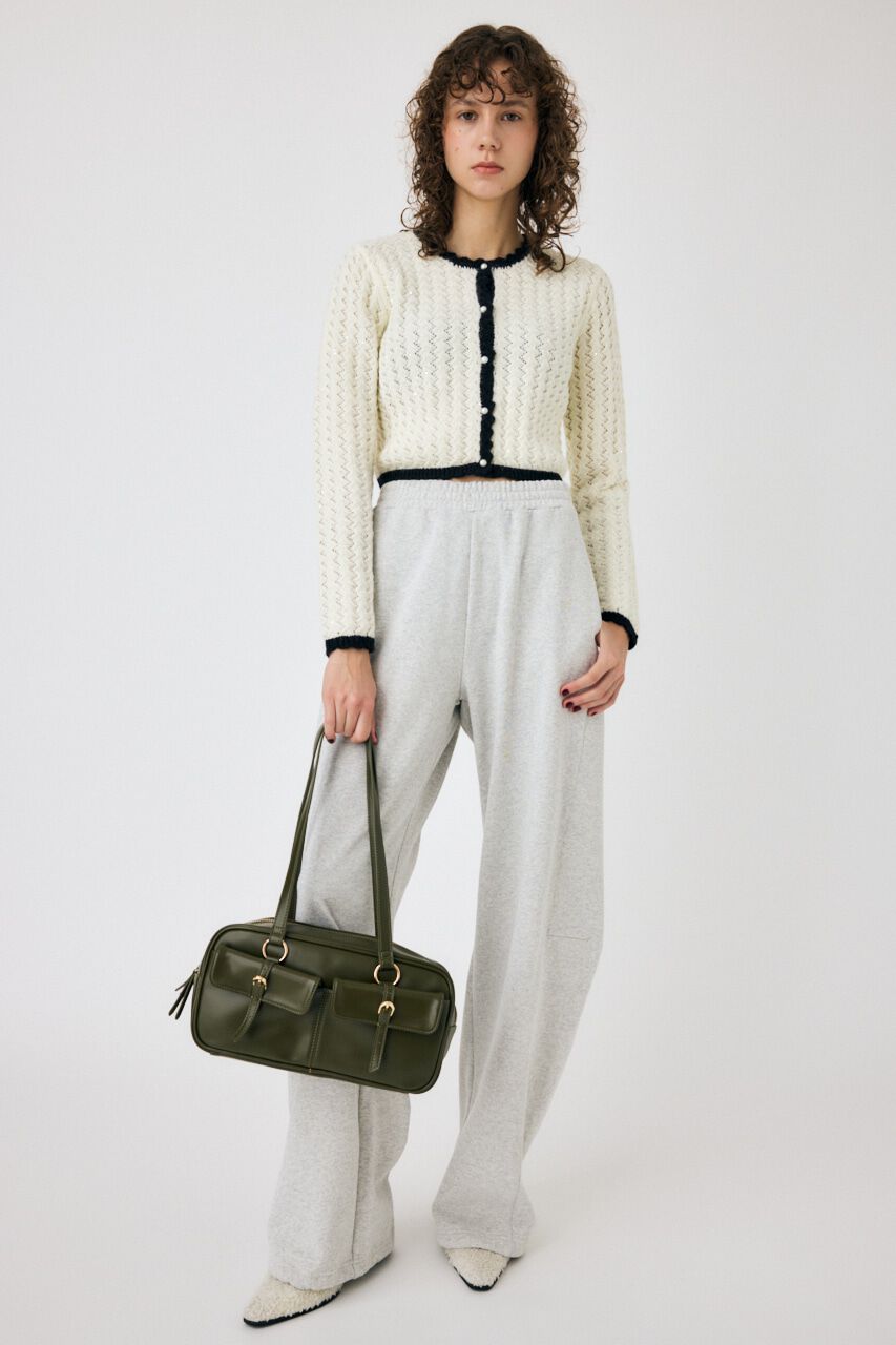 MOUSSY「GLITTER ニットカーディガン」|カーディガン|