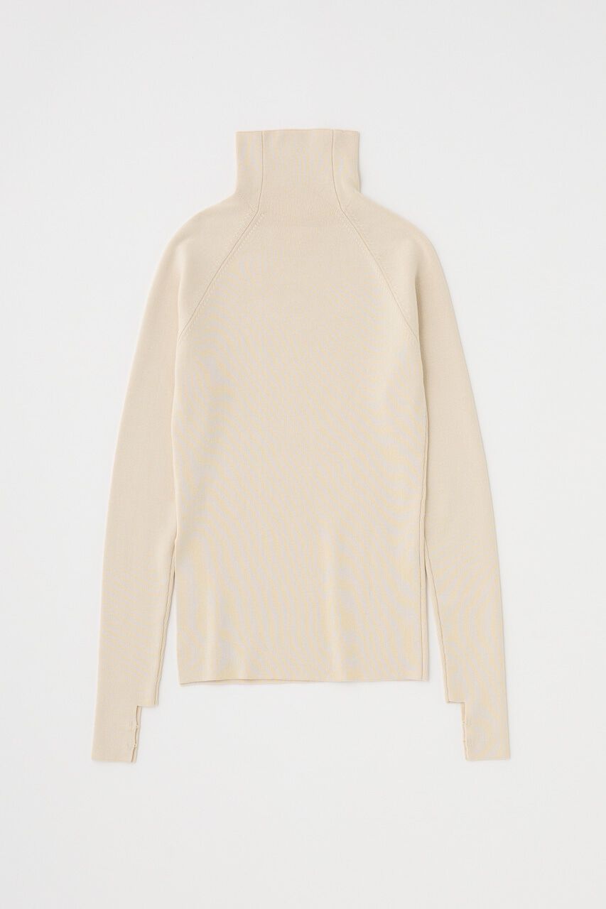 MOUSSY「タートルネックニット オーガニックコットン&times;再生繊維混」|ニット・セーター|