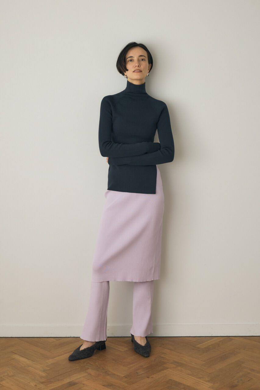 MOUSSY「タートルネックニット オーガニックコットン&times;再生繊維混」|ニット・セーター|