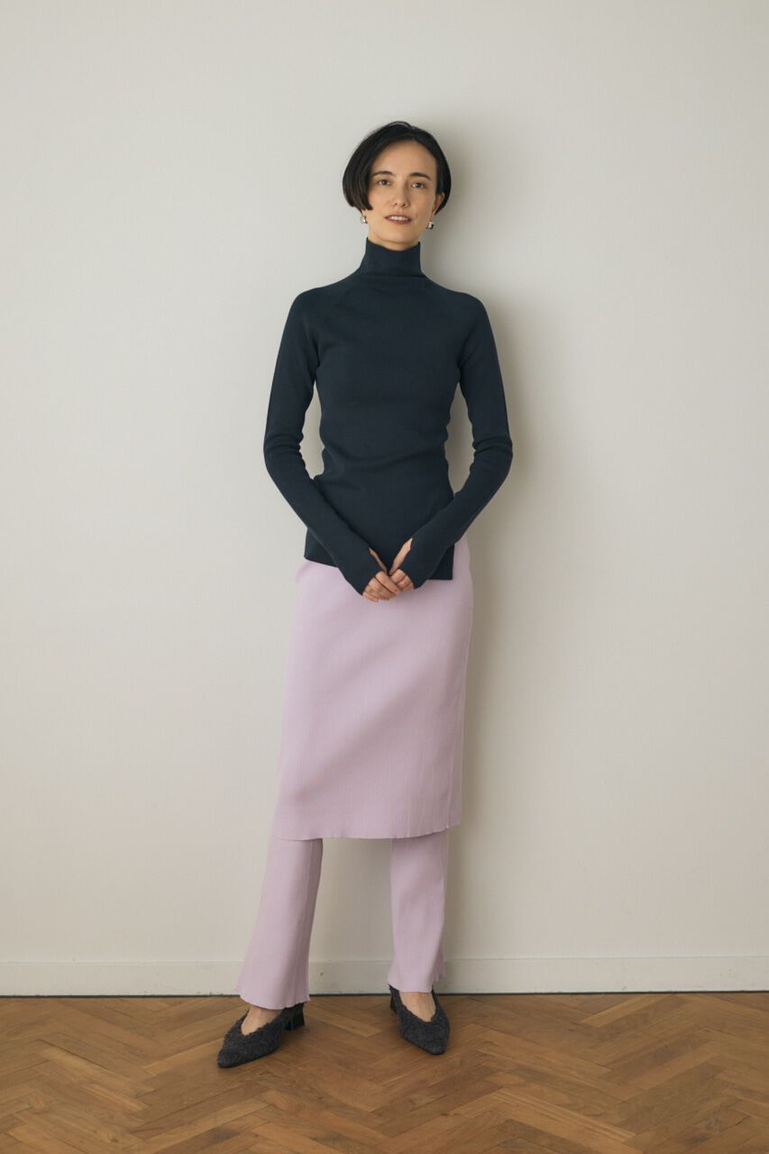 MOUSSY「タートルネックニット オーガニックコットン&times;再生繊維混」|ニット・セーター|