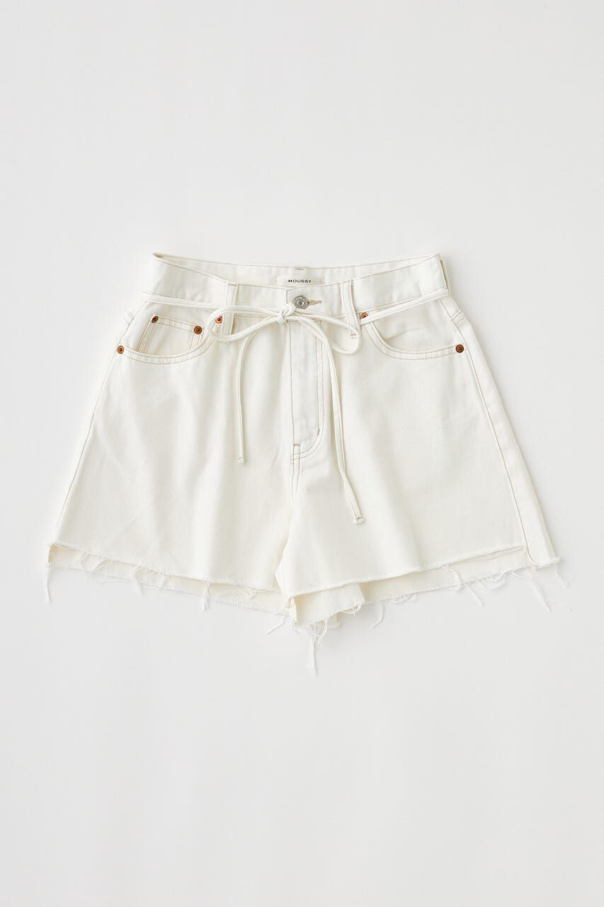 MOUSSY「WIDE DENIM ショーツ」|デニム|