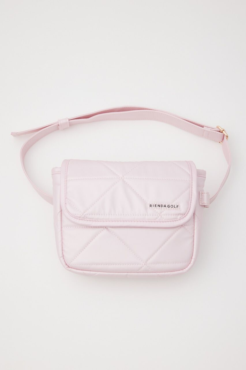 rienda「RIENDA GOLFキルティングポーチ」|ポーチ|PNK