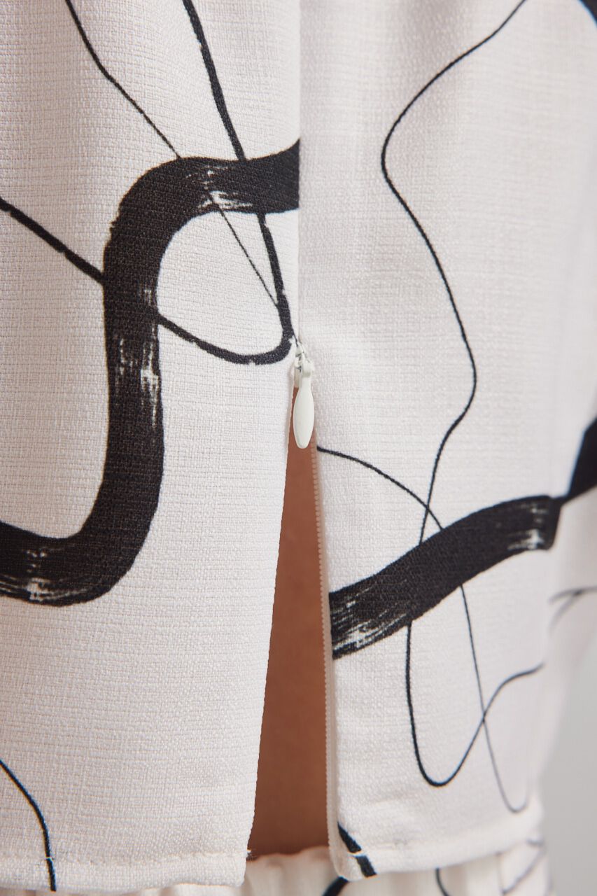 rienda「ドローストリングクロップドパフTOP」|シャツ・ブラウス|