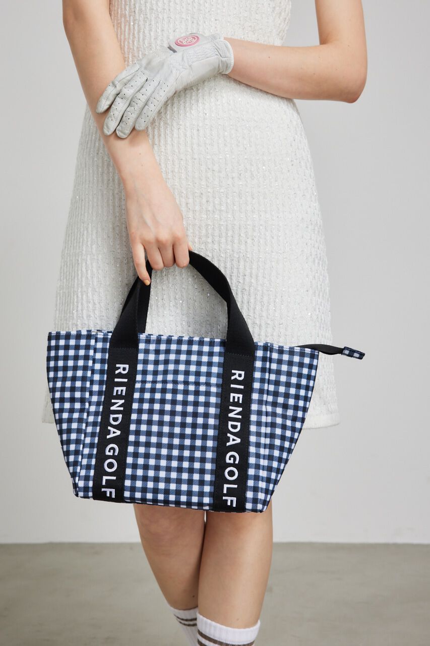 rienda「ギンガムチェックカートバッグ」|その他|