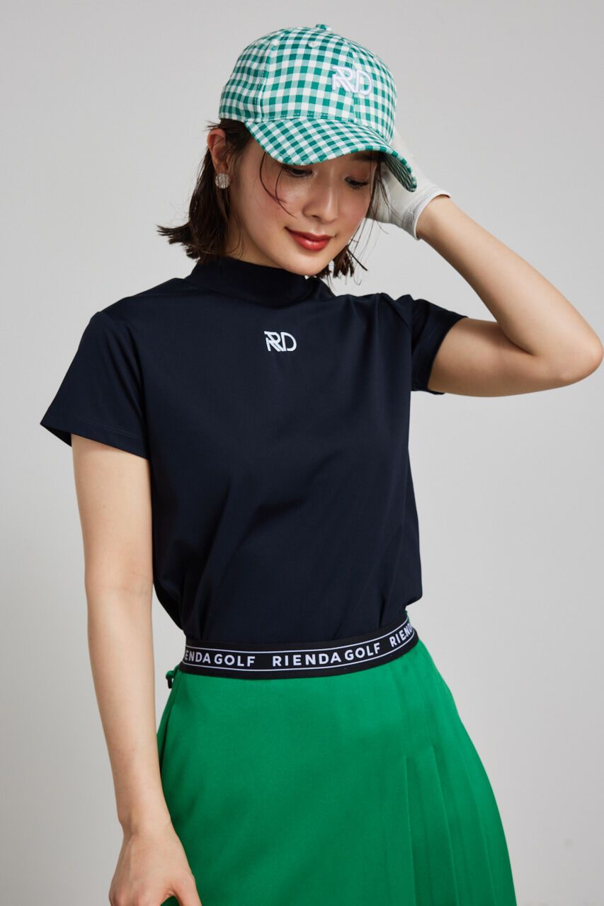 rienda「ベーシックモックネックT-SH」|Tシャツ・カットソー|