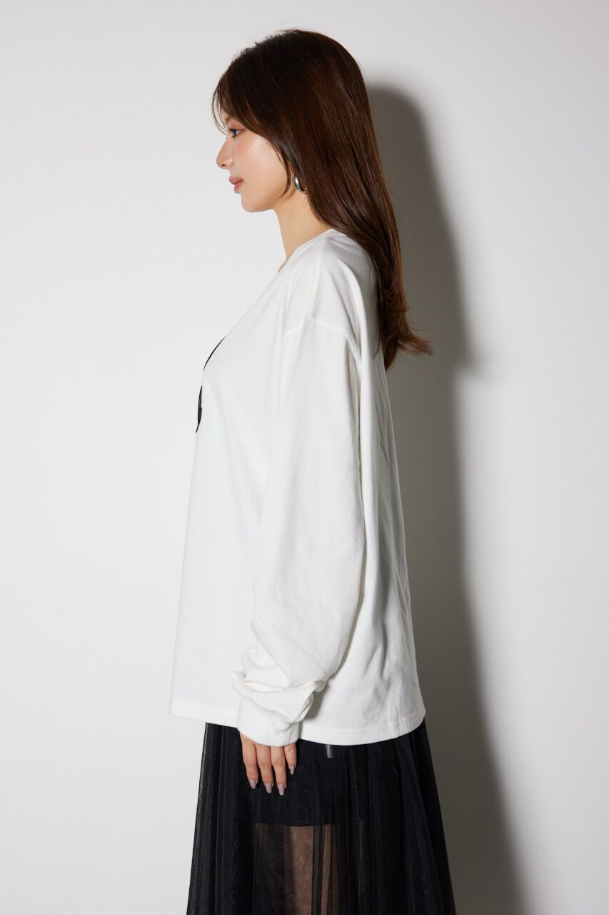 rienda「WRRロンクスリーブTシャツ」|Tシャツ・カットソー|