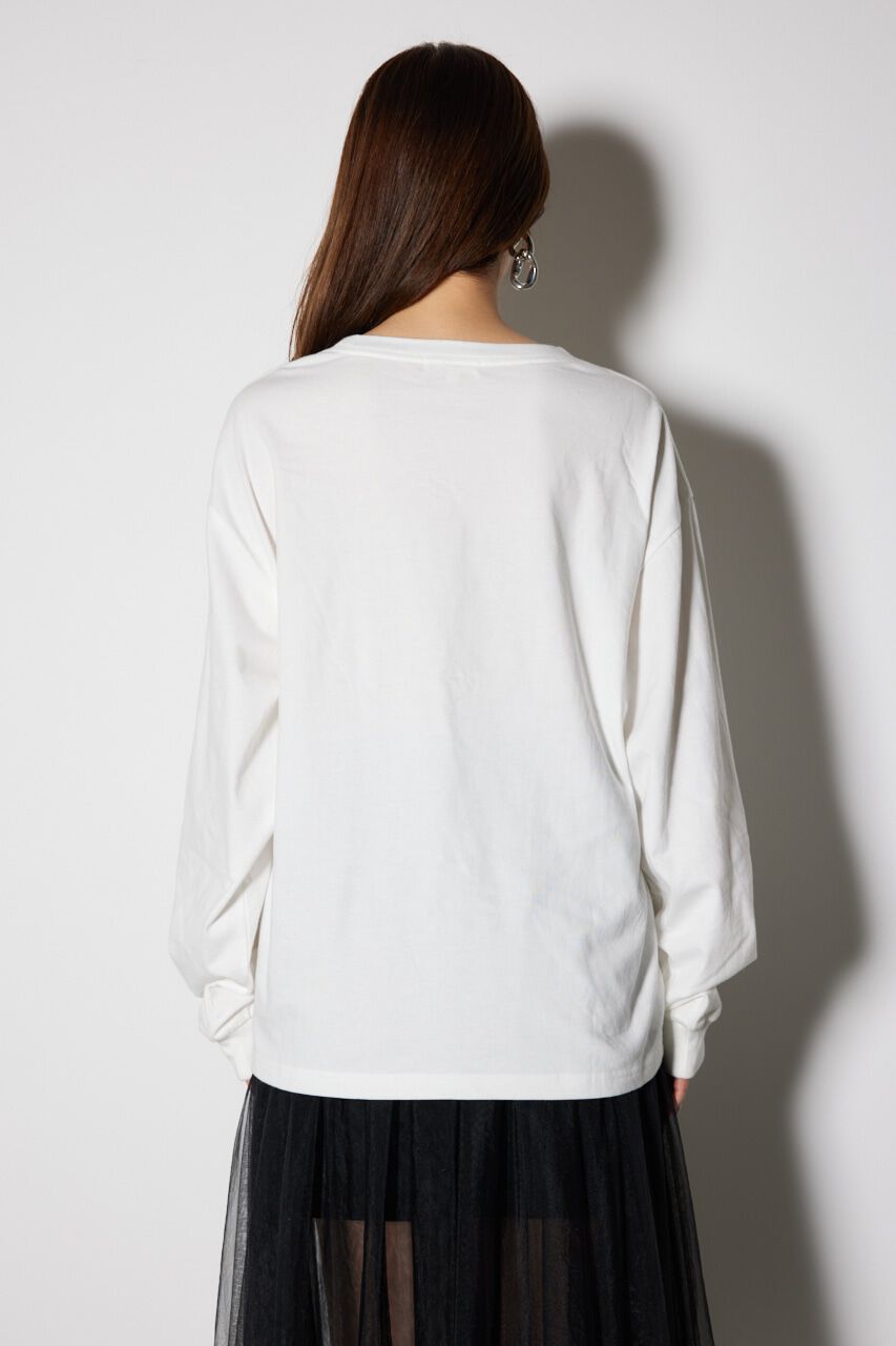 rienda「WRRロンクスリーブTシャツ」|Tシャツ・カットソー|