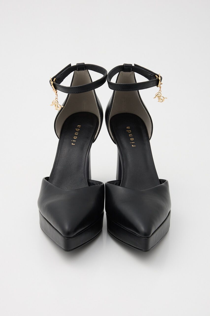 rienda「ティックストムアンクルパンプス」|パンプス|