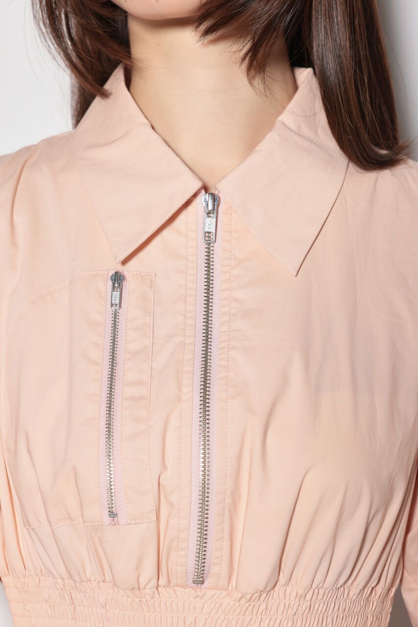 rienda「MA-1ディティールフレアワンピース」|ワンピース|