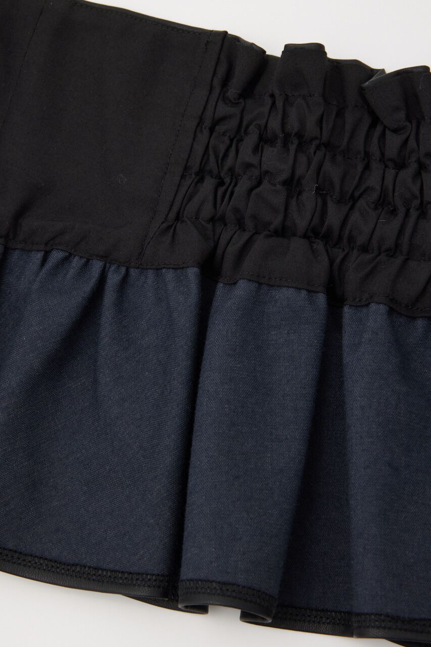 rienda「フェイクレザーコルセット」|ベルト|