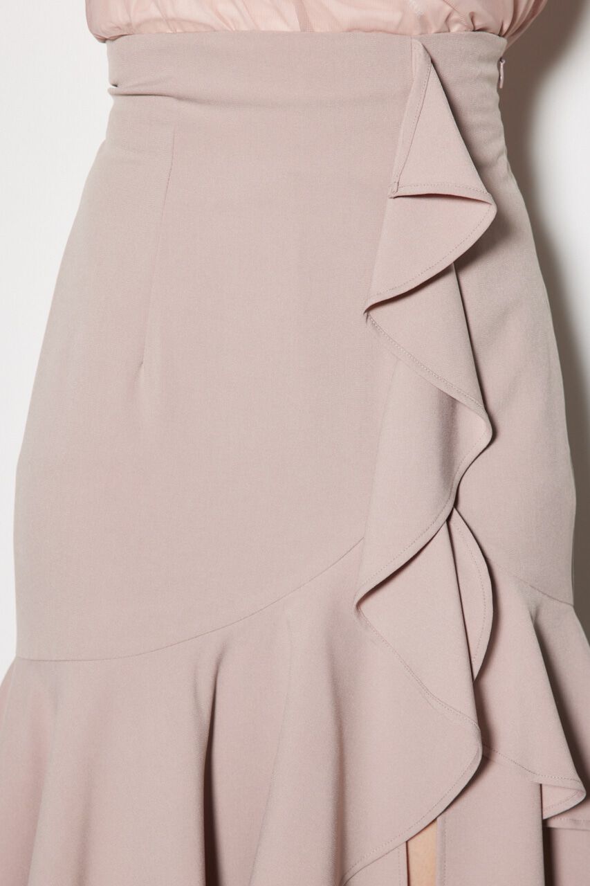 rienda「ダブルフリルスリットスコートショートパンツ」|その他|