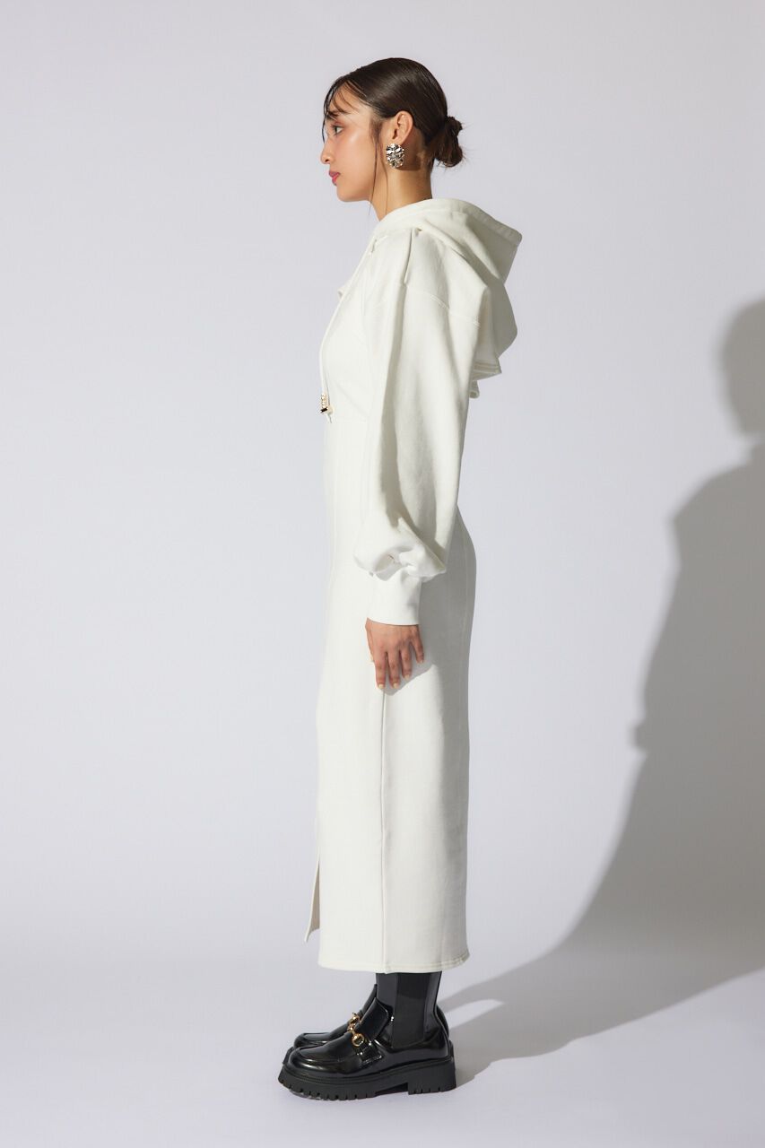 rienda「レイヤードパーカーワンピース」|ワンピース|