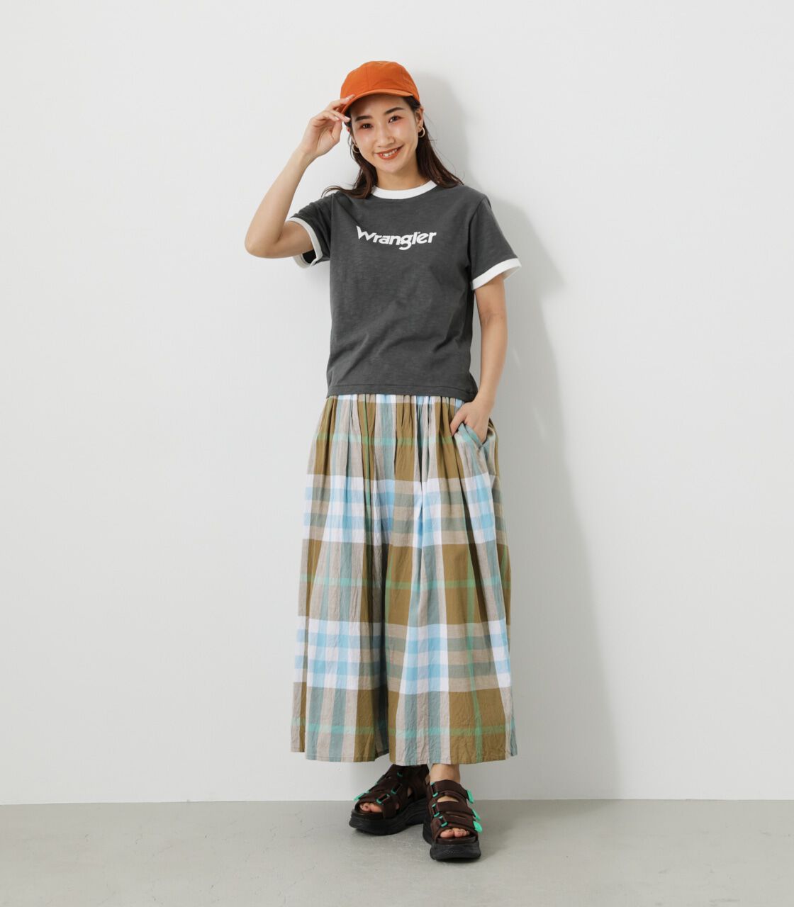 RODEO CROWNS「WranglerリンガーTシャツ」|Tシャツ・カットソー|