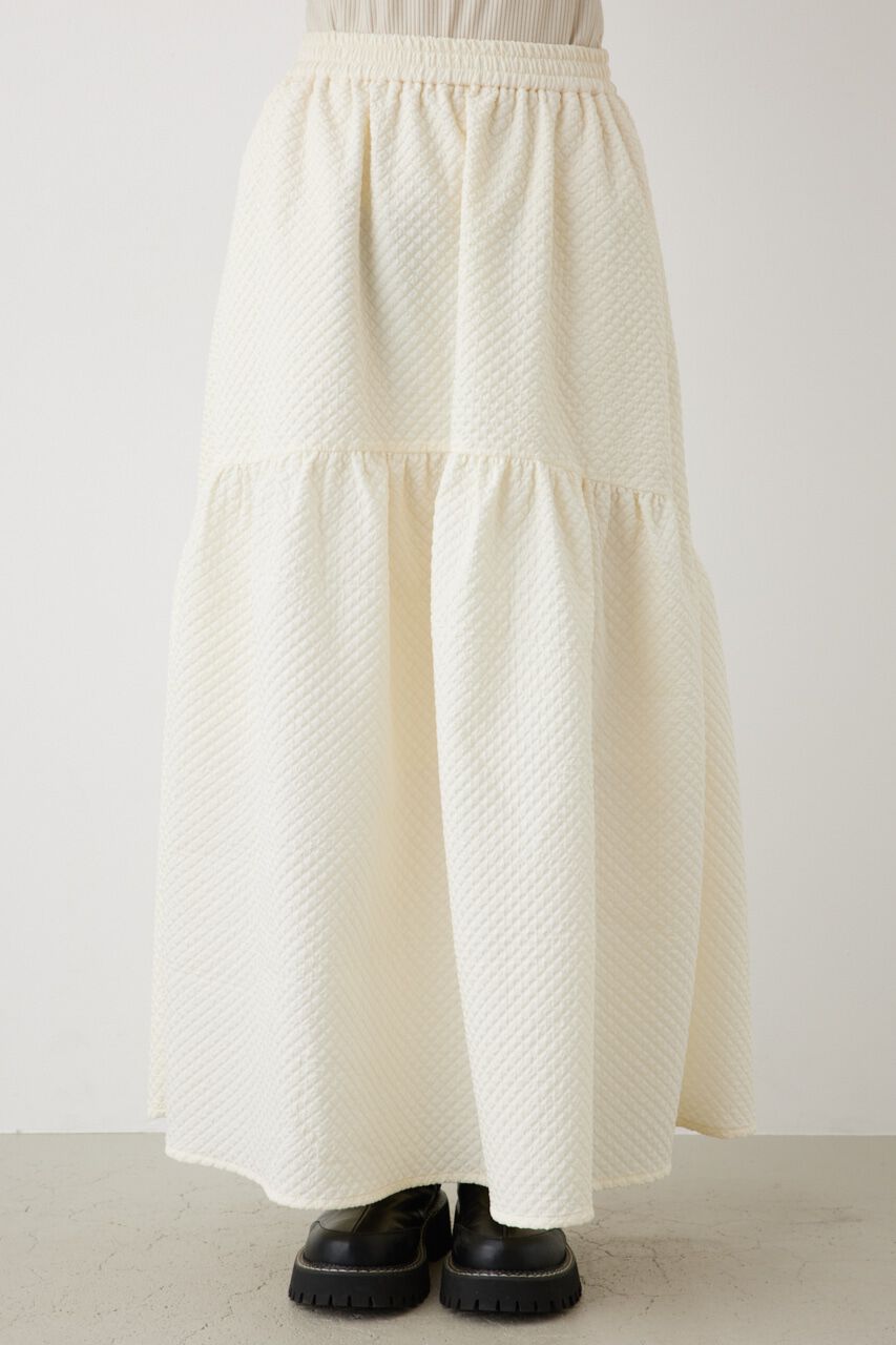 RODEO CROWNS「フクレジャガードギャザースカート」|スカート|