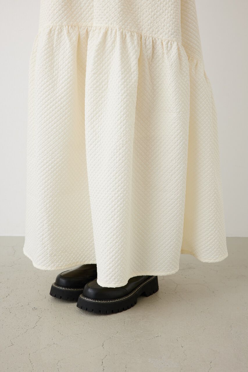 RODEO CROWNS「フクレジャガードギャザースカート」|スカート|