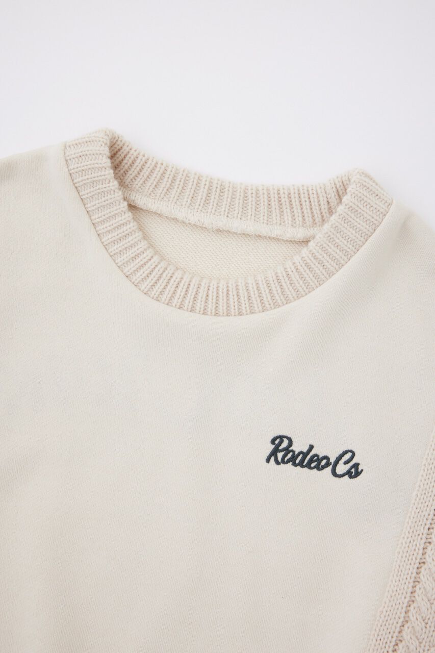 RODEO CROWNS「キッズ RCWスウェットコンビニットトップス」|ニット・セーター|