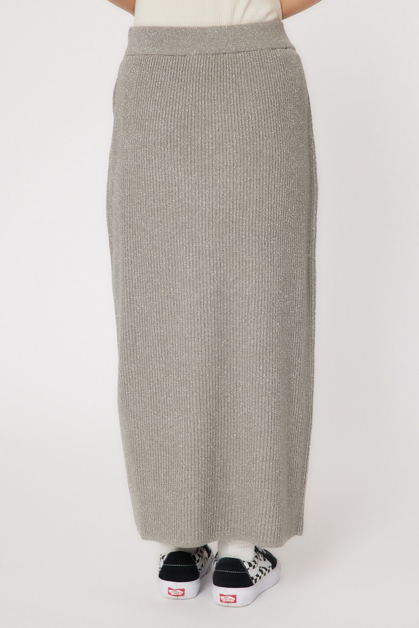 RODEO CROWNS「メタリック リブニット スカート」|スカート|