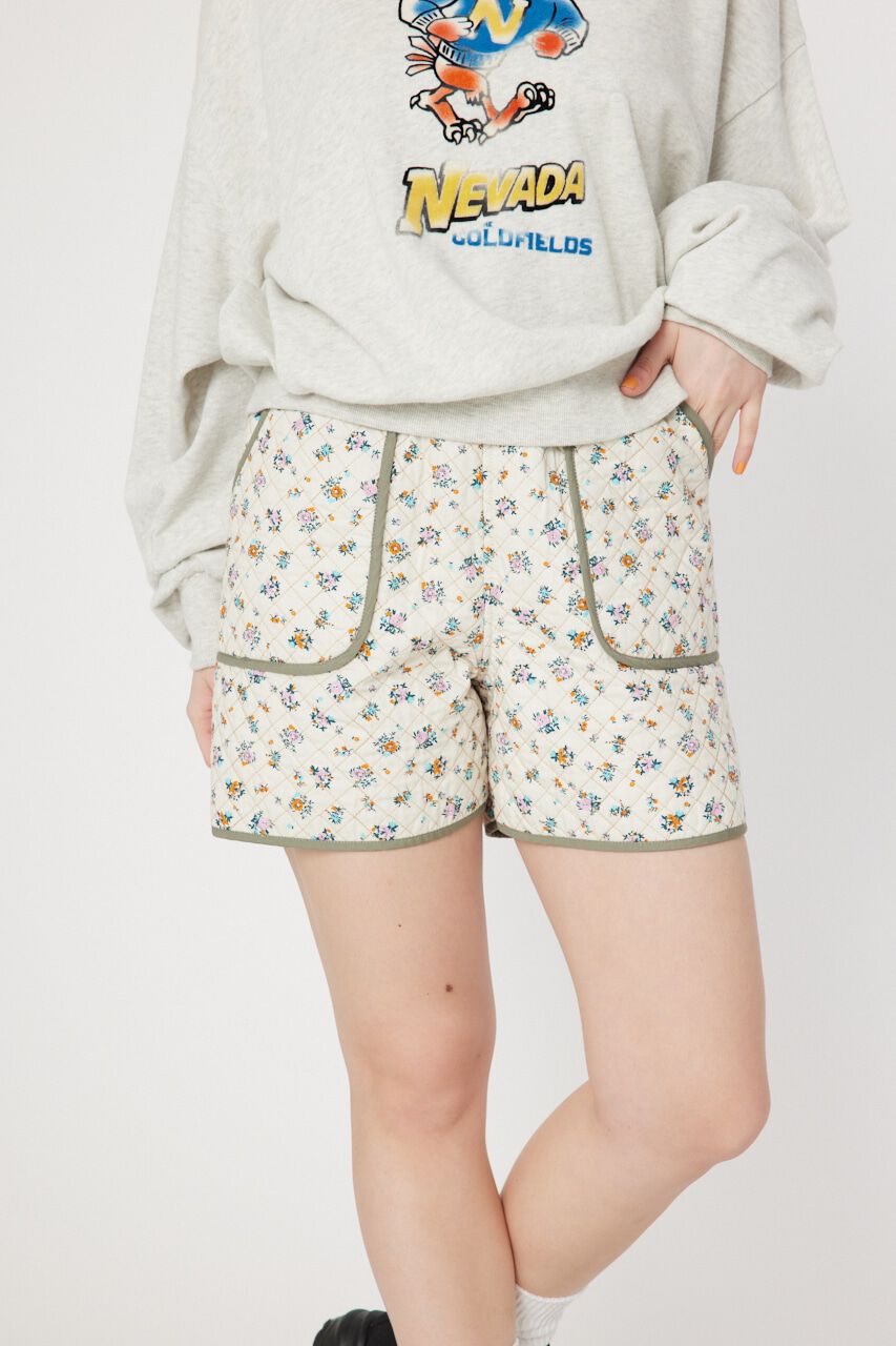 RODEO CROWNS「フラワーキルトショートパンツ」|その他|柄ORG5