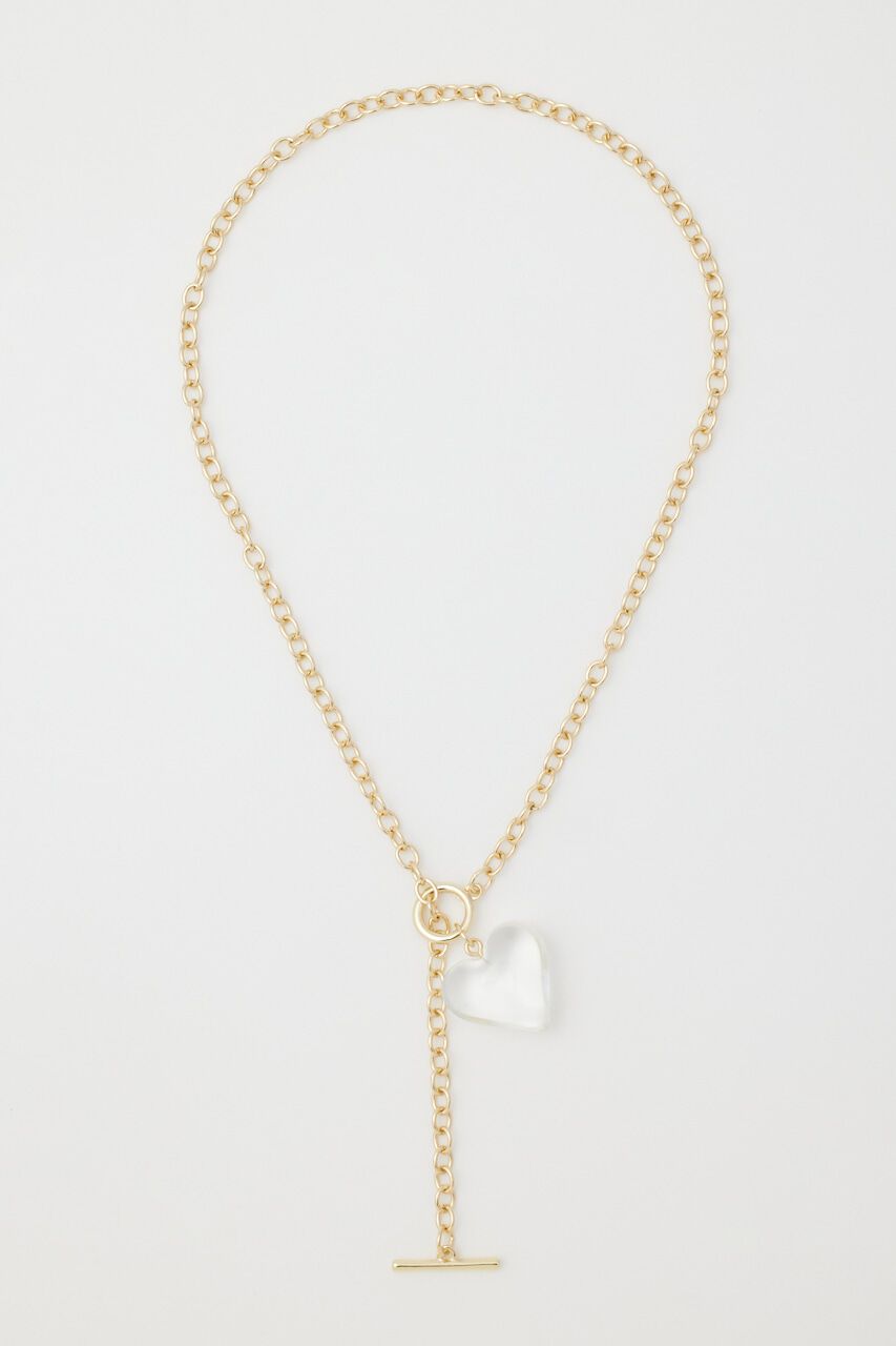 RODEO CROWNS「クリアハートモチーフネックレス」|ネックレス|