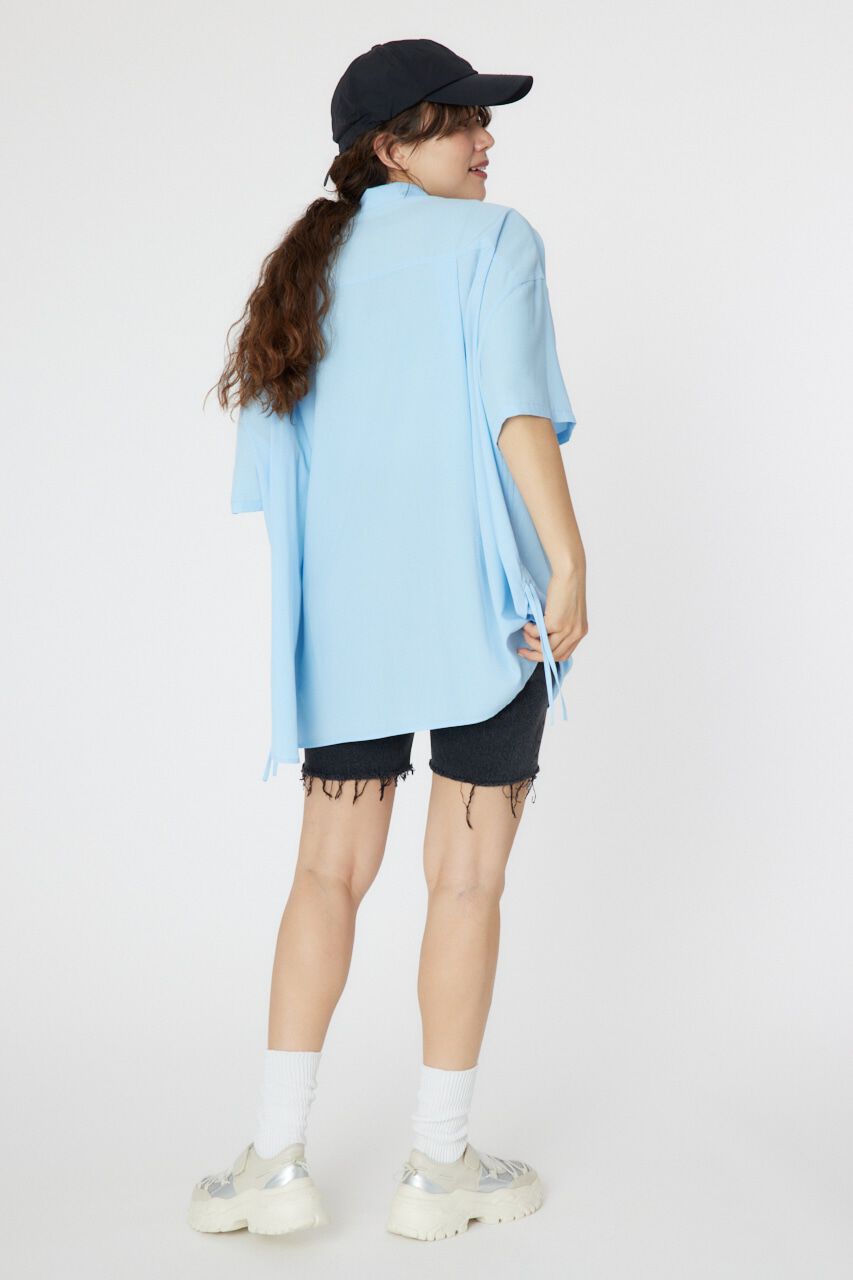 RODEO CROWNS「ハーフスリーブビッグシャツ」|シャツ・ブラウス|