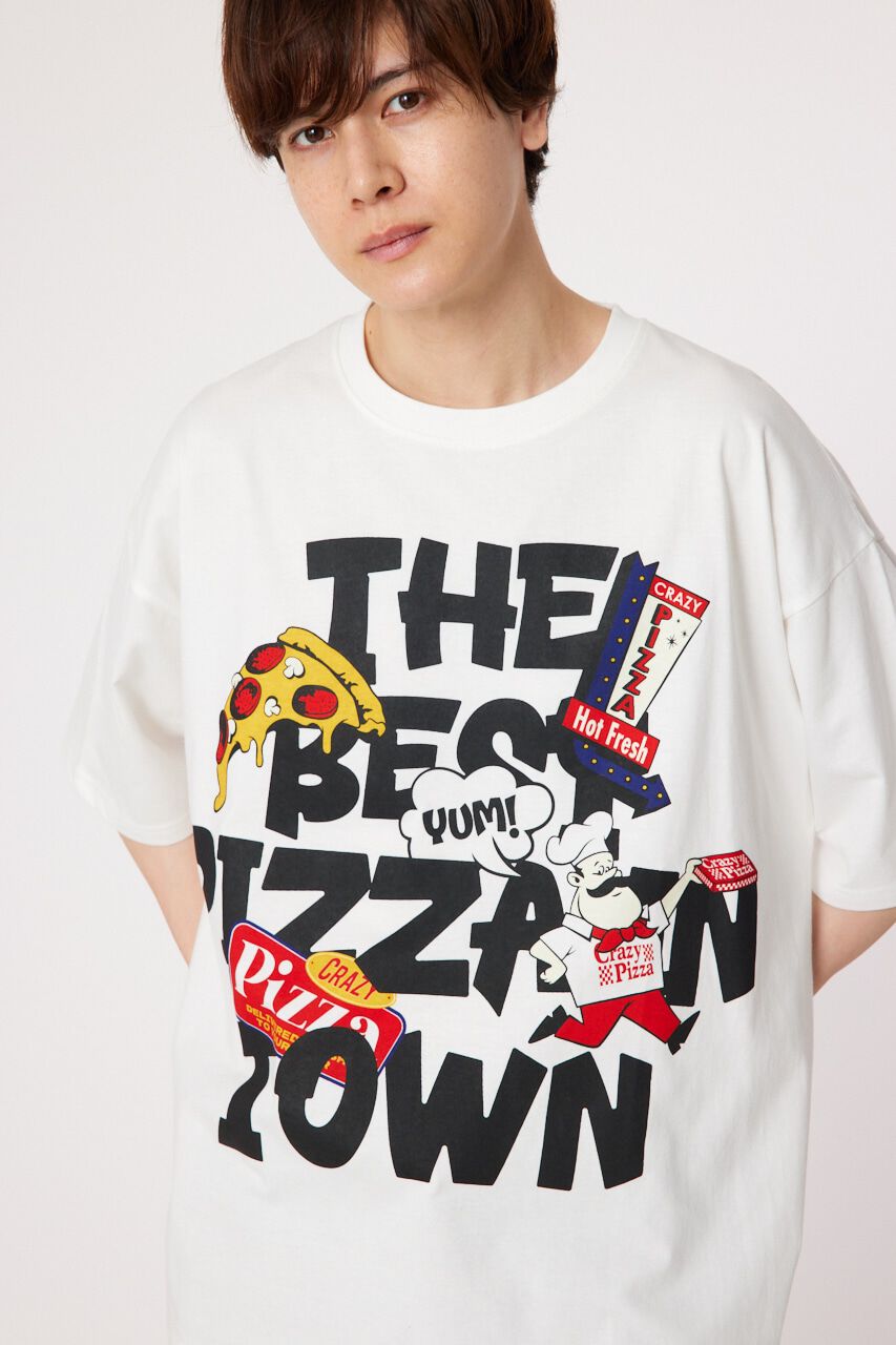 RODEO CROWNS「PIZZA TOWN Tシャツ」|Tシャツ・カットソー|