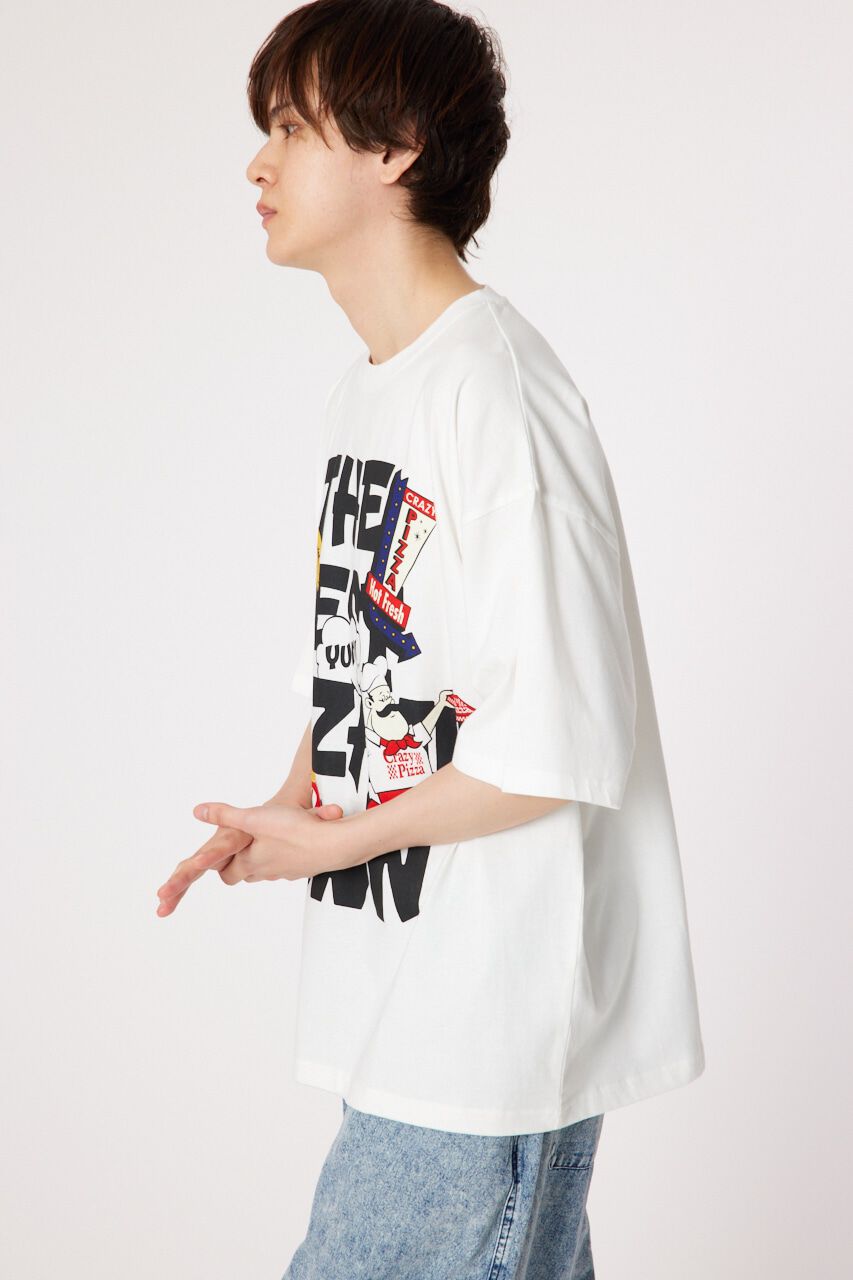 RODEO CROWNS「PIZZA TOWN Tシャツ」|Tシャツ・カットソー|