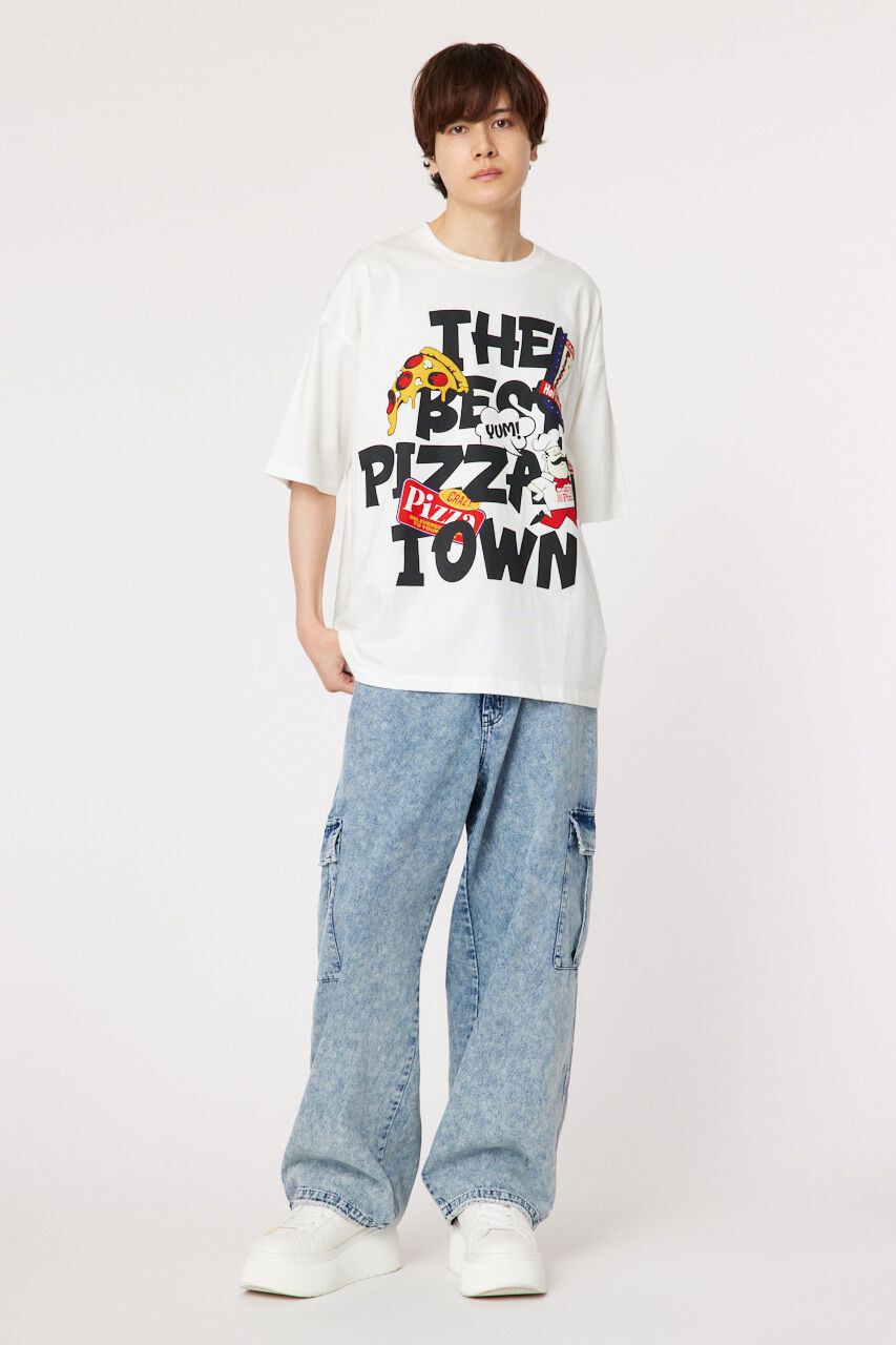 RODEO CROWNS「PIZZA TOWN Tシャツ」|Tシャツ・カットソー|
