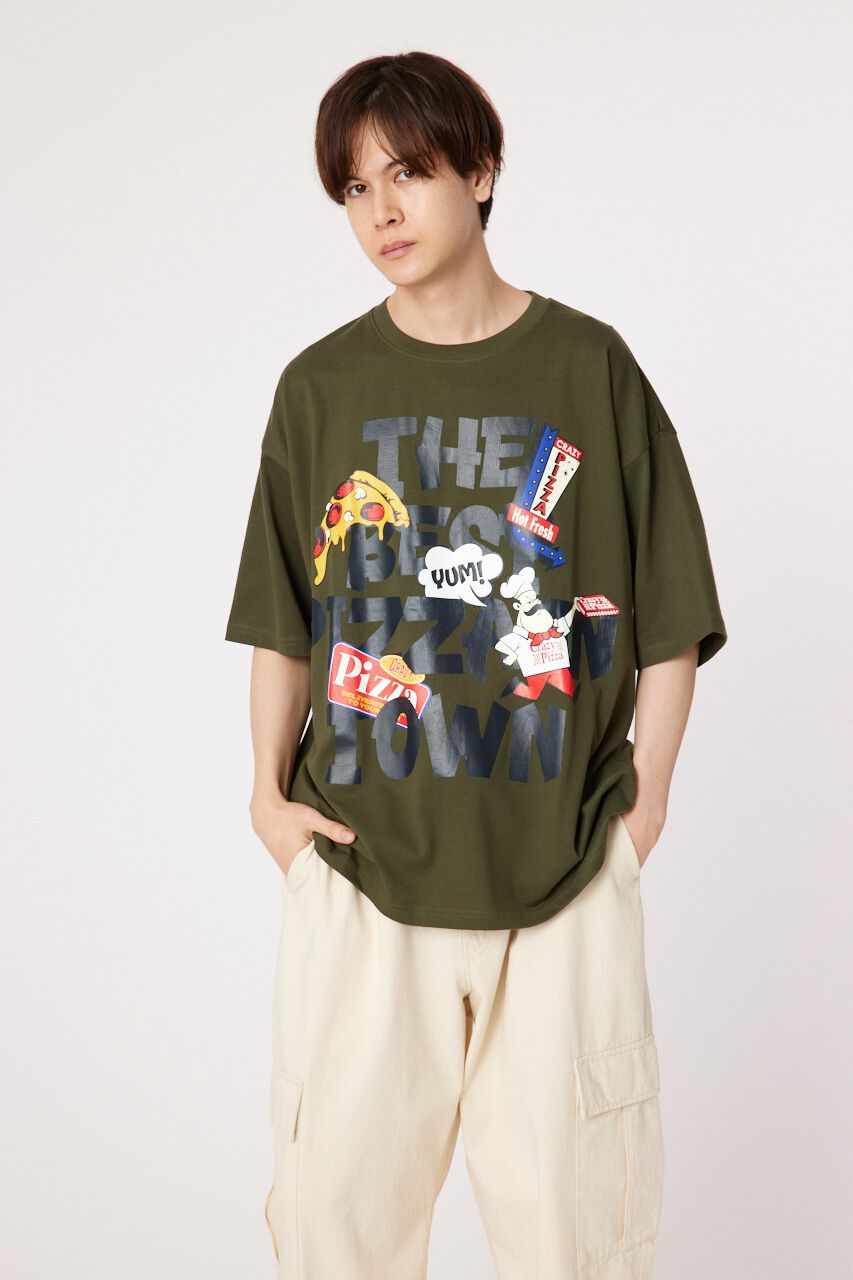 RODEO CROWNS「PIZZA TOWN Tシャツ」|Tシャツ・カットソー|