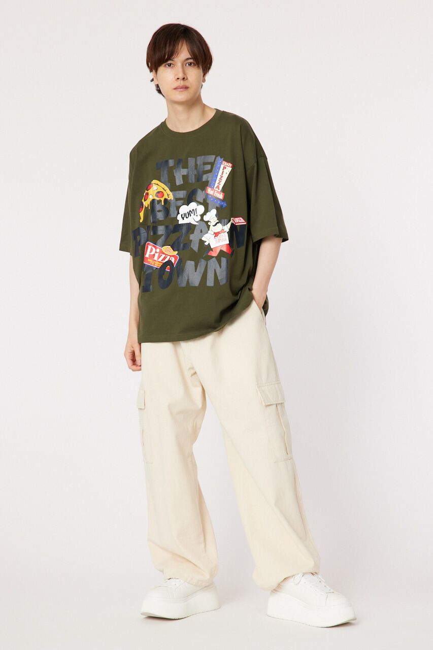 RODEO CROWNS「PIZZA TOWN Tシャツ」|Tシャツ・カットソー|