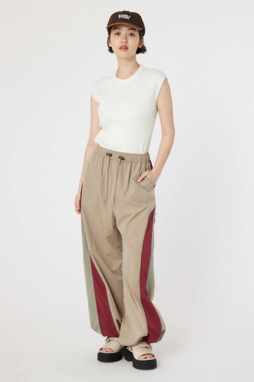 RODEO CROWNS「BASIC ノースリーブ ニット トップス」|タンクトップ|