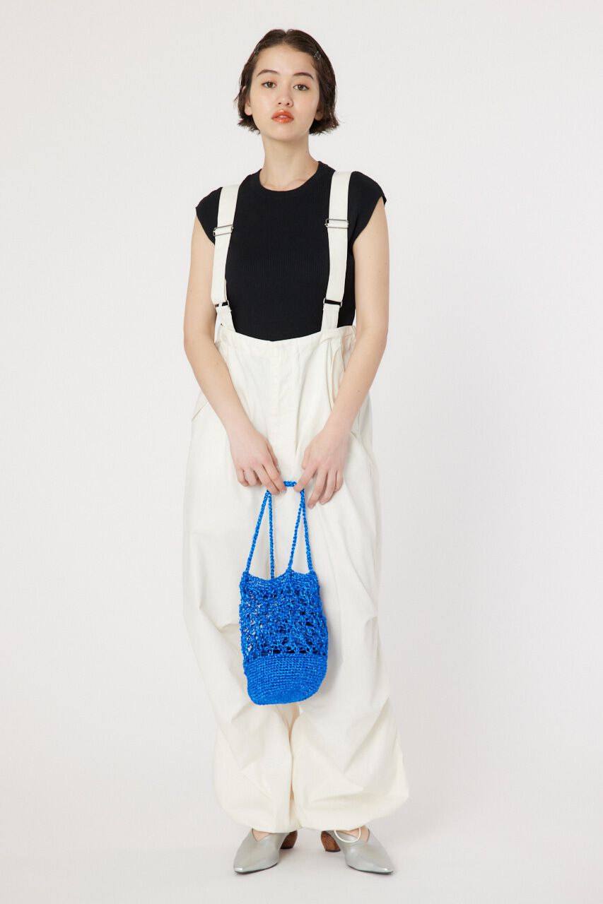 RODEO CROWNS「BASIC ノースリーブ ニット トップス」|タンクトップ|