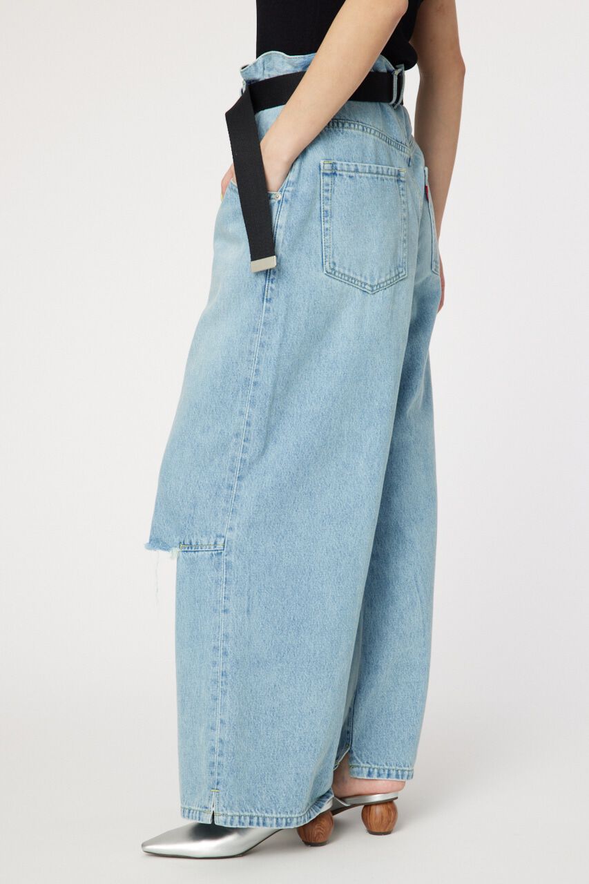 RODEO CROWNS「ベルト付きデニム」|デニム|