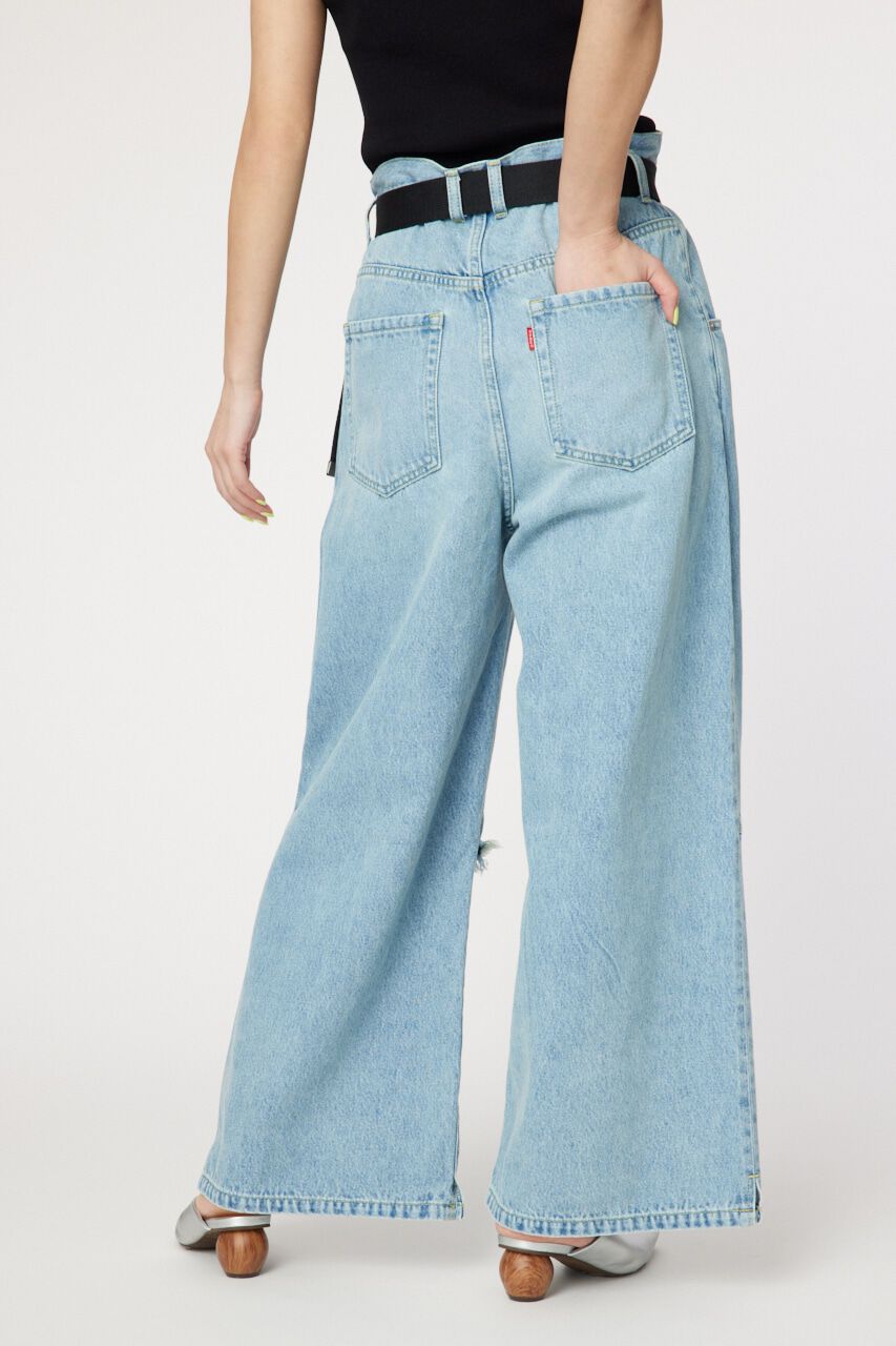 RODEO CROWNS「ベルト付きデニム」|デニム|