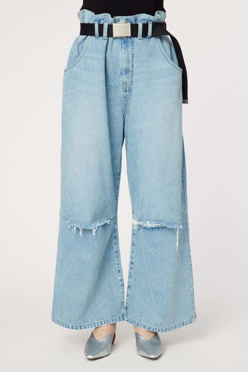 RODEO CROWNS「ベルト付きデニム」|デニム|