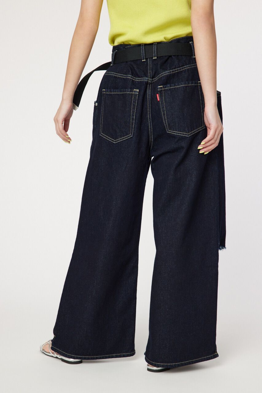 RODEO CROWNS「ベルト付きデニム」|デニム|