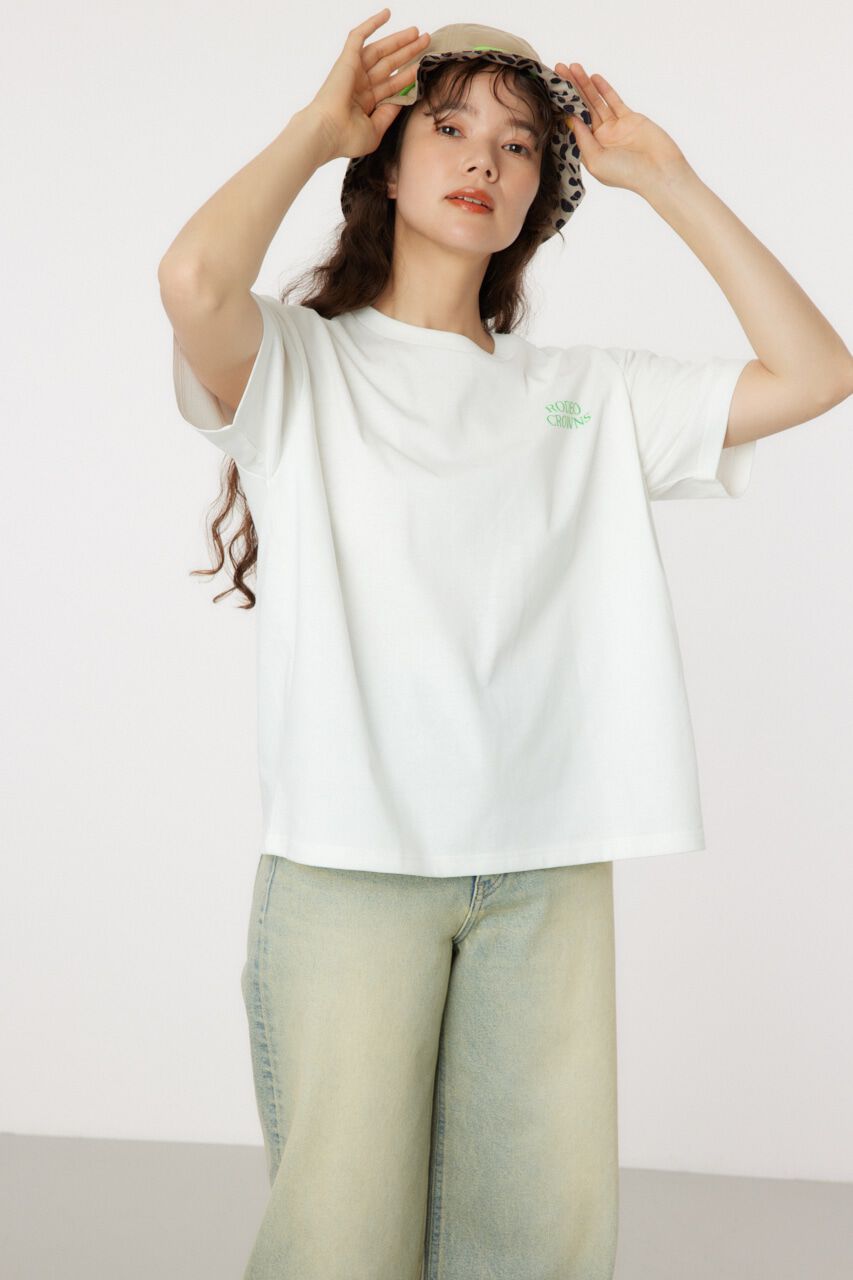 RODEO CROWNS「刺繍 クラウン Tシャツ」|Tシャツ・カットソー|