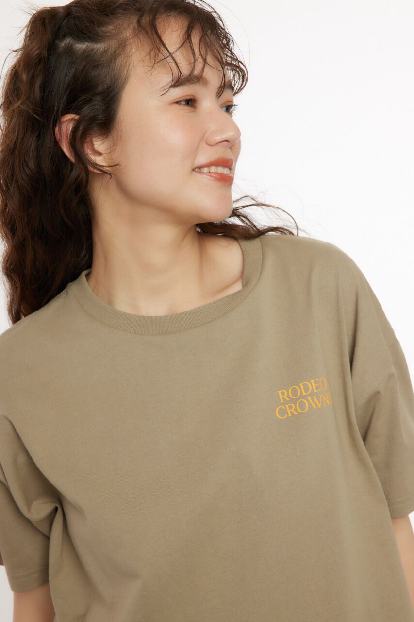 RODEO CROWNS「刺繍 クラウン Tシャツ」|Tシャツ・カットソー|