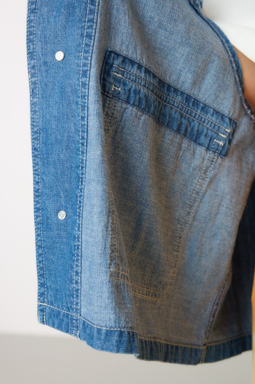 RODEO CROWNS「フリルショルダーベスト」|ダウンベスト・ベスト|