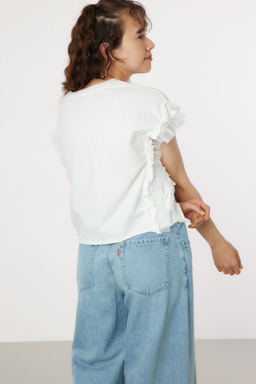 RODEO CROWNS「フリルナンバートップス」|Tシャツ・カットソー|