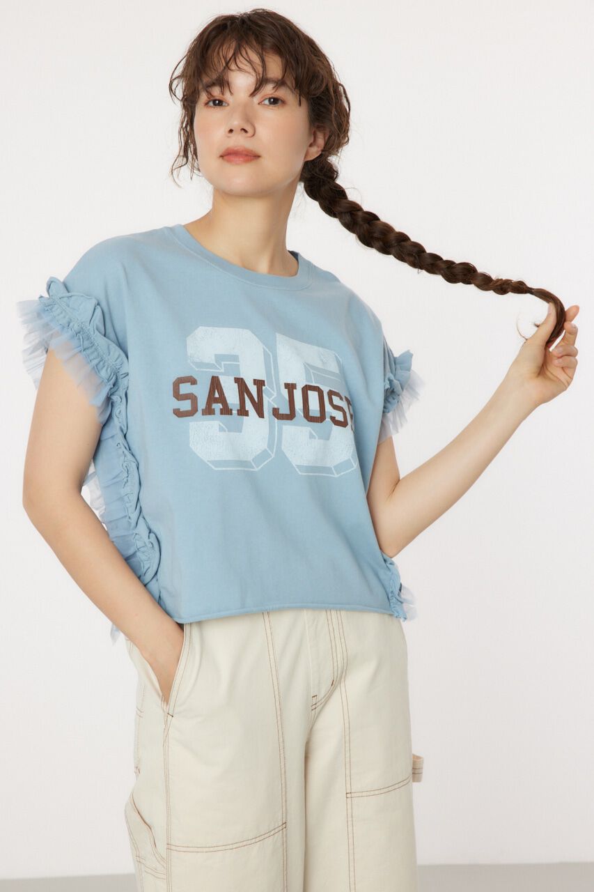 RODEO CROWNS「フリルナンバートップス」|Tシャツ・カットソー|