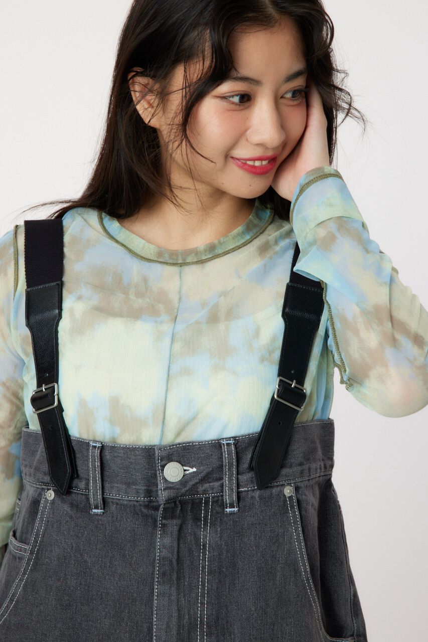 RODEO CROWNS「ルーズデニムサロペット」|その他|