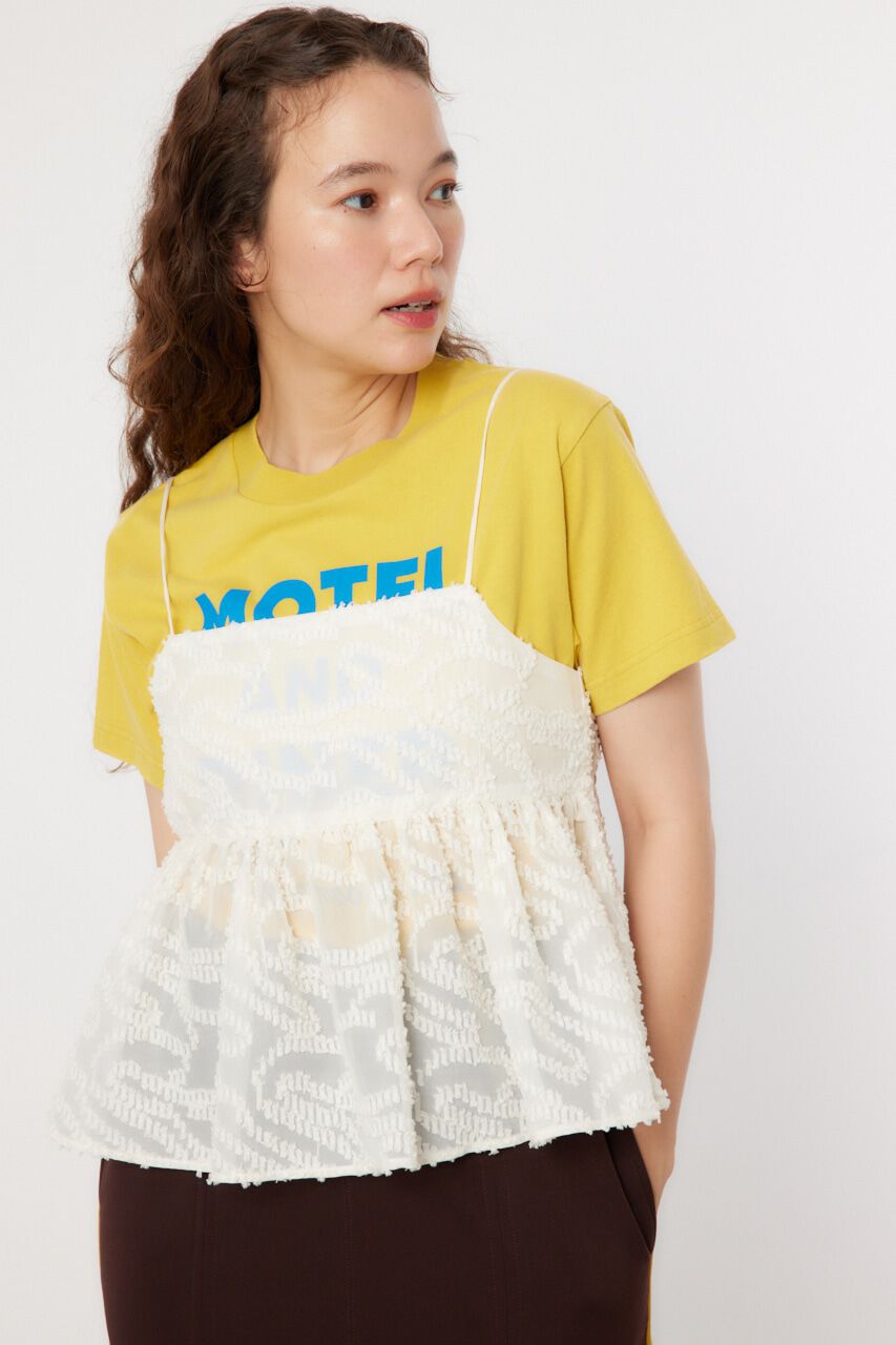 RODEO CROWNS「フリンジキャミソール」|キャミソール|