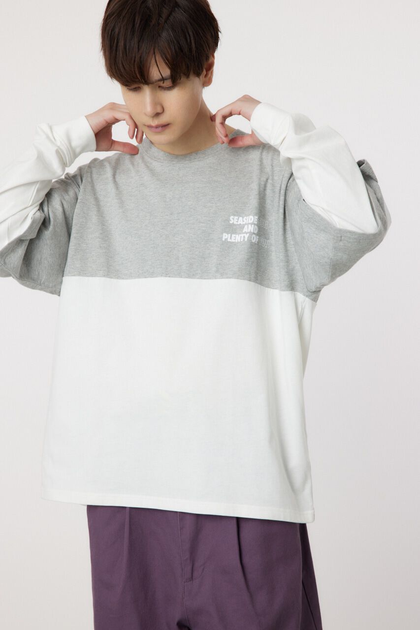 RODEO CROWNS「バイカラーL/S Tシャツ」|Tシャツ・カットソー|