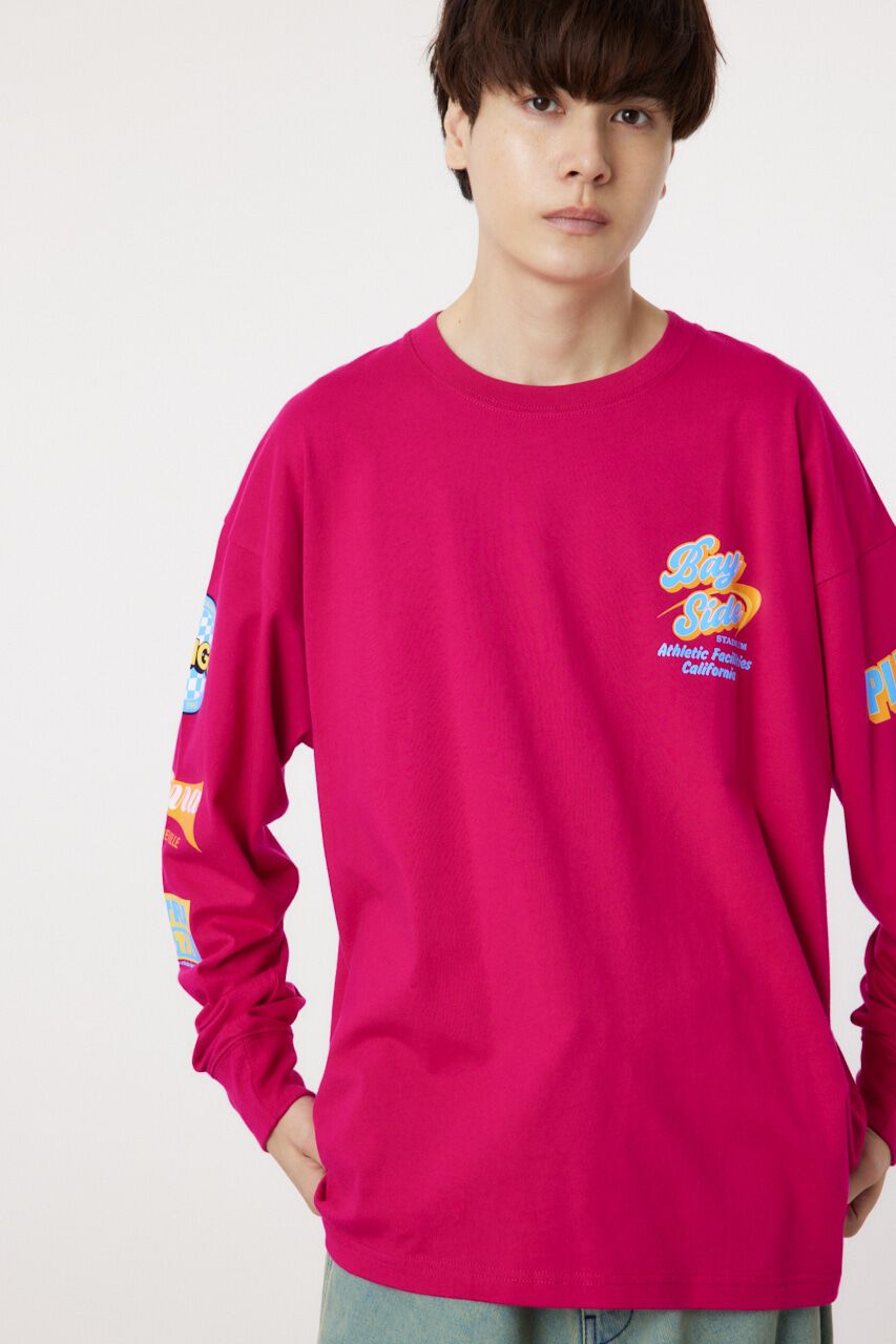 RODEO CROWNS「Ads L/S Tシャツ」|Tシャツ・カットソー|D/PNK3