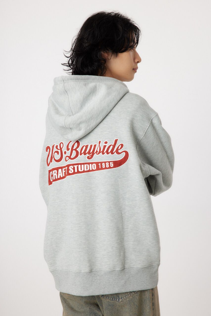 RODEO CROWNS「bayside ジップフーディー」|パーカー|T.GRY