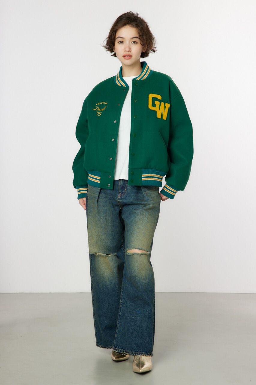 RODEO CROWNS「CWFS STUDIUM ジャケット」|ブルゾン・スタジャン|